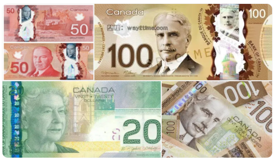 加拿大币图片